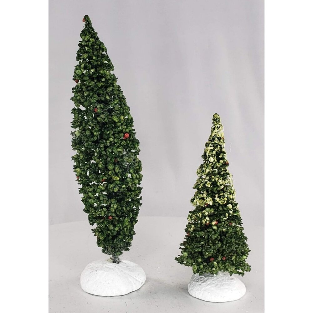 Dept 56 Christmas Tree Shrub Pine Bush Village Accessories